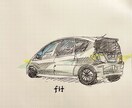 愛車の似顔絵描きます あなたの愛車の似顔絵描きます！アルバムやインテリアに！ イメージ6
