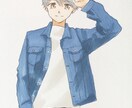 コピックで似顔絵イラストをお描きします 手描きならではの暖かい作風はいかがですか？ イメージ3
