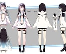 商用利用OK！イラスト、立ち絵等描きます 一枚絵、立ち絵、Live2Dイラストなんでもお任せください！ イメージ7