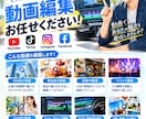 動画編集で商品のPRや貴社のサービスをPRします 動画編集で商品のPRや貴社のPRをして認知度をアップさせます イメージ3