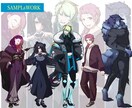 アイコン・立ち絵・何でも承ります SNS・サムネ・グッズ等も対応！目を引くイラストご希望の方！ イメージ4