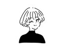 SNS用のアイコン・似顔絵作成します シンプルだけどおしゃれで目を引くアイコン作成に努めます！ イメージ2
