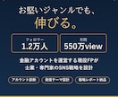 金融1.2万人FPが専門家のSNS戦略を設計します お堅い金融ジャンルで1.2万人を集めた実体験を共有します イメージ1