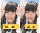 人物写真をナチュラルに可愛くレタッチ加工修正します 3万人越えインスタグラマーが５枚1000円でレタッチします！ イメージ2