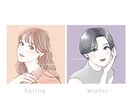 おしゃれでキレイ目な手描きイラスト制作します プロのイラストレーターがご希望に沿ってお描きします イメージ5