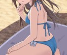 一枚絵のイラスト作成承ります 頑張って全力で描かせていただきます イメージ5