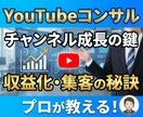 動画4本で収益化したノウハウでコンサルします 広告収益、月5万円未満のチャンネルを改善して収益UP イメージ1