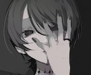 動画用・SNSアイコン等イラスト全般お描きします ダークな雰囲気が得意です。即日〜短納期での受付可能です。 イメージ7