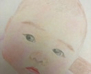 お子さまの絵を柔かい色鉛筆タッチで描きます 幼い頃の可愛らしさを やわらかなイラストとして残したたい方へ イメージ1