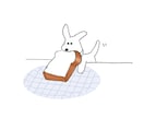 大人可愛い♡おしゃれなペットイラストお描きします うちの子、ペットの似顔絵♡小物、名入れ無料！人物×ペットも◎ イメージ1