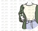頂いたリクエストを元にイラストを作成致します オシャレでスタイリッシュな雰囲気を好む方！ イメージ2