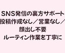 SNS発信の裏方サポートをします SNS発信の裏方サポート、ルーティン作業、反応整理をします イメージ1
