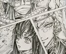 色紙に誕生日・結婚式などのアニメ風似顔絵を描きます ポーズや衣装、背景などお好みのイラストを仕上げます。 イメージ9