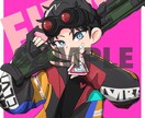 アイコン描きます ポップな絵柄のアイコン用のイラストを描きます! イメージ2