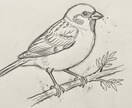 あなたのためにイラストを描きます 私が描いた線画を味わってください イメージ1