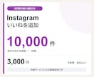 20日【減少保証付き】いいねを増やします Instagram・1万件／3,000円 イメージ1