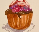 水彩絵具♬オリジナルイラストを描きます デフォルメからリアルなものまでなんでも受け付けております！ イメージ7