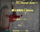 BO購入者限定"有料コンサル･資金作成"伝授します 手法よりも更なる世界へのチャレンジをサポート致します イメージ1