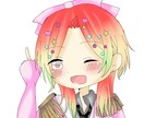 イラスト・アイコンを作成ます snsで使えるイラスト等を描きます。男女ミニキャラで描きます イメージ5