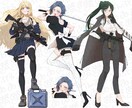 立ち絵、描きます TRPGなどのゲームや、配信などに イメージ5