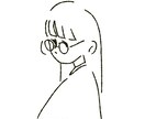 ゆるいイラストのアイコンを作成します 日常使いしやすい女性のイラストのアイコンです。 イメージ7