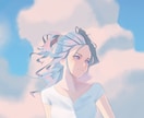 イケてる厚塗り気味イラストを仕上げます アニメ調で雰囲気のある厚塗りイラストを作成致します! イメージ4