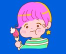 期間限定価格！レトロでキュートなアイコン描きます 商用可！どうぶつや擬人化キャラも描きます！ イメージ1