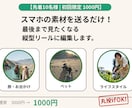 SNS向け縦型リール用動画の編集をします 丸投げOK！縦型リール用動画の編集 イメージ1