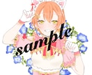 あなただけのためのSNSアイコンお描きします かわいいコテキャ・2次創作キャラアイコンはいかがですか〜！ イメージ3