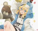 繊細で色鮮やかなSNSアイコン 描きます 顔、バストアップ対応！追加で腰下までも可能 イメージ2