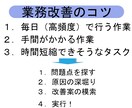 オールジャンル！業務改善のアイデア提供をします コンサルティングによってビジネスの生産性向上をお約束します！ イメージ4