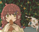 可愛い！アイコン・一枚絵・サムネなど作成します 可愛い絵柄でデザイン、貴方の思い描く子を描きます！ イメージ8