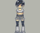 おしゃれかわいい立ち絵を安価で作成します ちょうどいいポップでおしゃれかわいいイラストが必要な方へ イメージ2