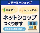 カラーミーショップの新規構築／リニューアル承ります EC業界18年、ネットショップ専門ECデザイナーがサポート。 イメージ1