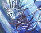 クラゲの一枚絵を描きます 色や形色々なクラゲを描きます！ イメージ1