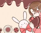商用OK！かわいい癒しイラスト描きます ◆かわいい系イラスト◆本の表紙絵・アイコン・ヘッダーなど イメージ4
