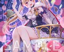ポジティブ可愛い1枚絵制作します vtuber用立ち絵、一枚絵、アイコンなどなんでもOK！ イメージ2