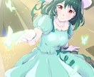 色鮮やかで可愛らしいキャラクターイラスト描きます 【最短３日】配信活動・フラスタ・広告等に イメージ6