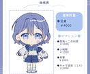 ポップでかわいい2頭身イラスト描きます SNSアイコン、動画や配信用、グッズなど様々な用途に イメージ2