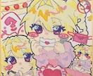 あなただけの色紙イラストをお描きします 色紙にあなたの魅力を詰め込みます♡ イメージ3