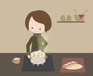 アイコン作成します 好きなものなどを添えたアイコンを作成します。 イメージ3