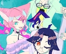 アイコンやイラスト、立ち絵などを描きます 等身大、ミニキャラ両方◎何度でも修正OK イメージ5