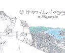 手書き+デジタル水彩でイラスト・アートを作成します 独特の色ムラなど、より水彩らしいイラストをつくります！ イメージ5