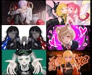 歌ってみた・オリジナルMV用イラストを制作します 可愛いからかっこいい！様々な自分を表現したいあなたに！ イメージ3