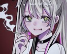 女の子イラスト♡アイコンやグッズなどに使えます 最短2日でお届け！雰囲気お好みに合わせます/オシャレな女の子 イメージ4