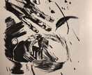 マッキーペンアートを描いてます 水墨画の様なイラストをマッキーペンで描いております。 イメージ6