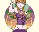 SNSなどで使用できるイラスト作成します アイコンやヘッダーを好みのイラストに！ イメージ2