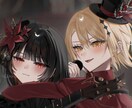 歌ってみた・MV・サムネ等の一枚絵を描きます フリルやレースに特化したゴシック・ロリータなイラストが得意 イメージ1