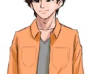 オリジナルキャラクターの立ち絵を描きます ノベルゲームやゲーム実況動画に使える可愛い絵柄の立ち絵です。 イメージ2