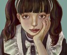 リアルで可愛い女の子のイラストを手描きで作成します 高クオリティ！アイコン、グッズ、サムネ、似顔絵などに！ イメージ4